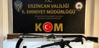 Erzincan'da Sosyal Medyada Silah Teşhirine Gözaltı