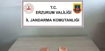 Erzurum'da Kaçakçılıkla Mücadele Operasyonunda Sahte Altın Ele Ge geçirildi
