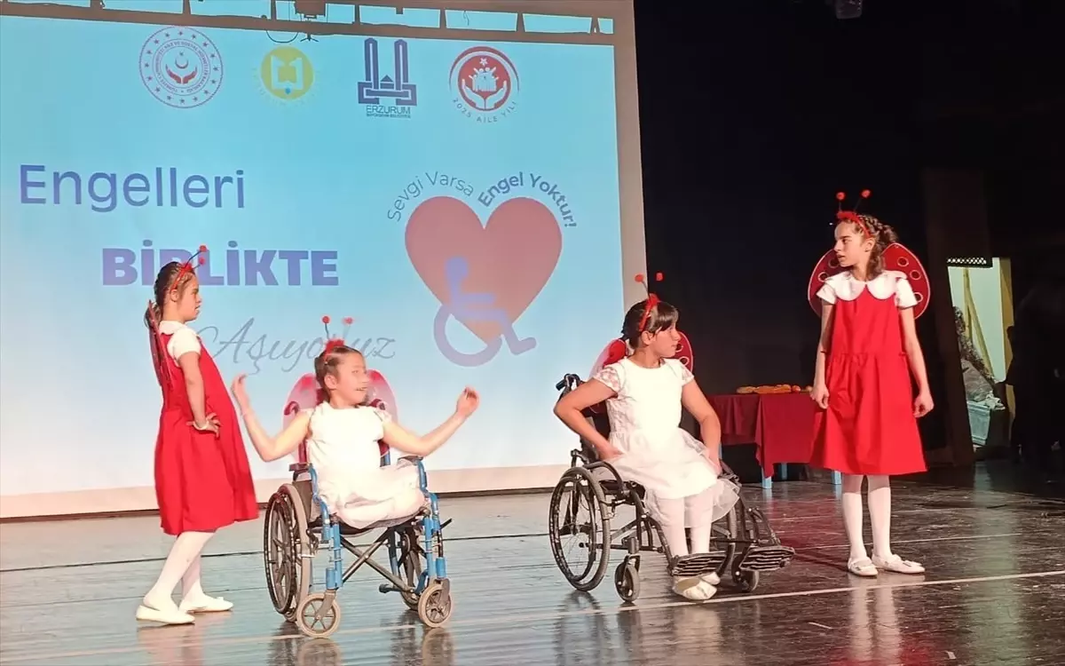 Erzurum'da Engelliler Haftası Etkinliği Düzenlendi