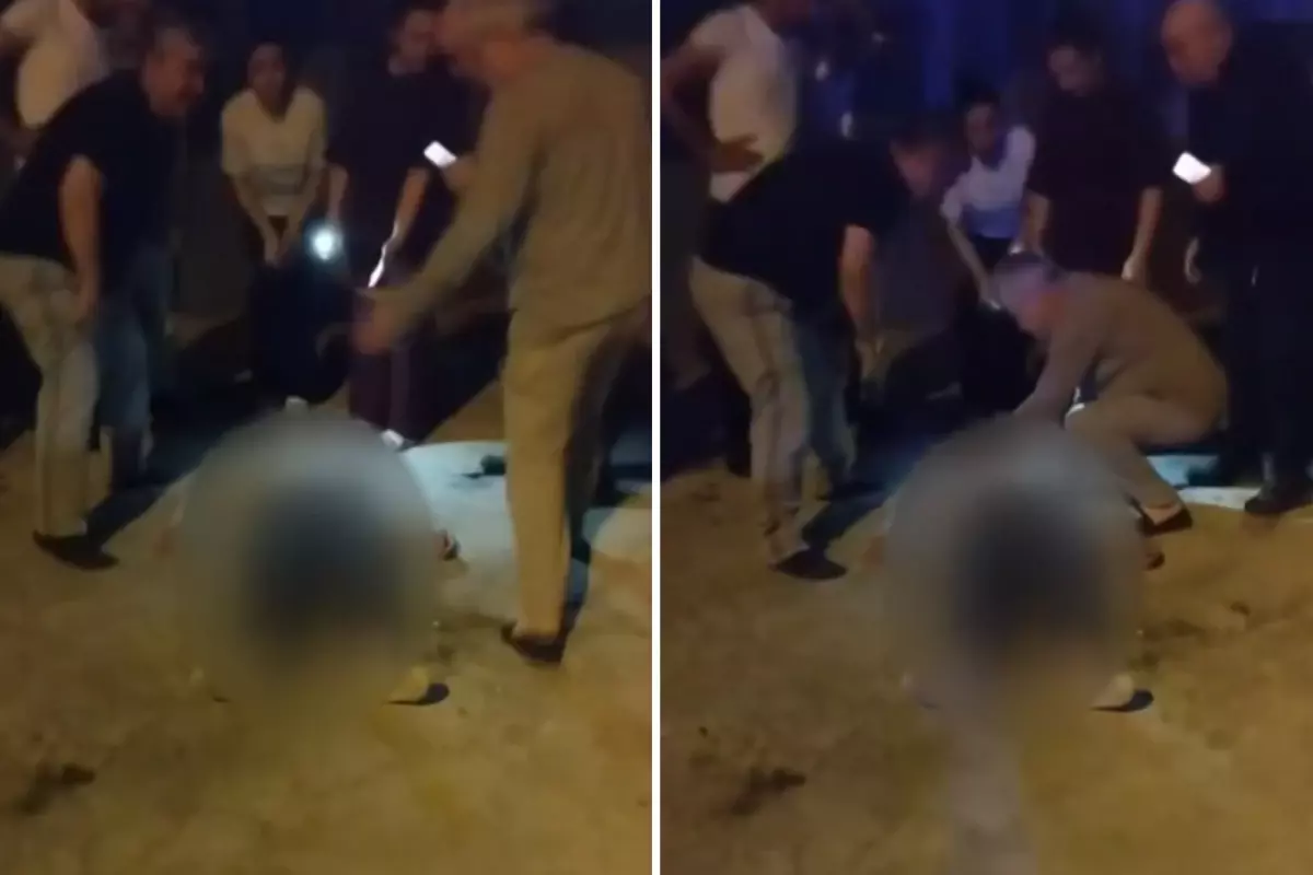 Eski nişanlısının elinde bıçak gören kadın balkondan atladı