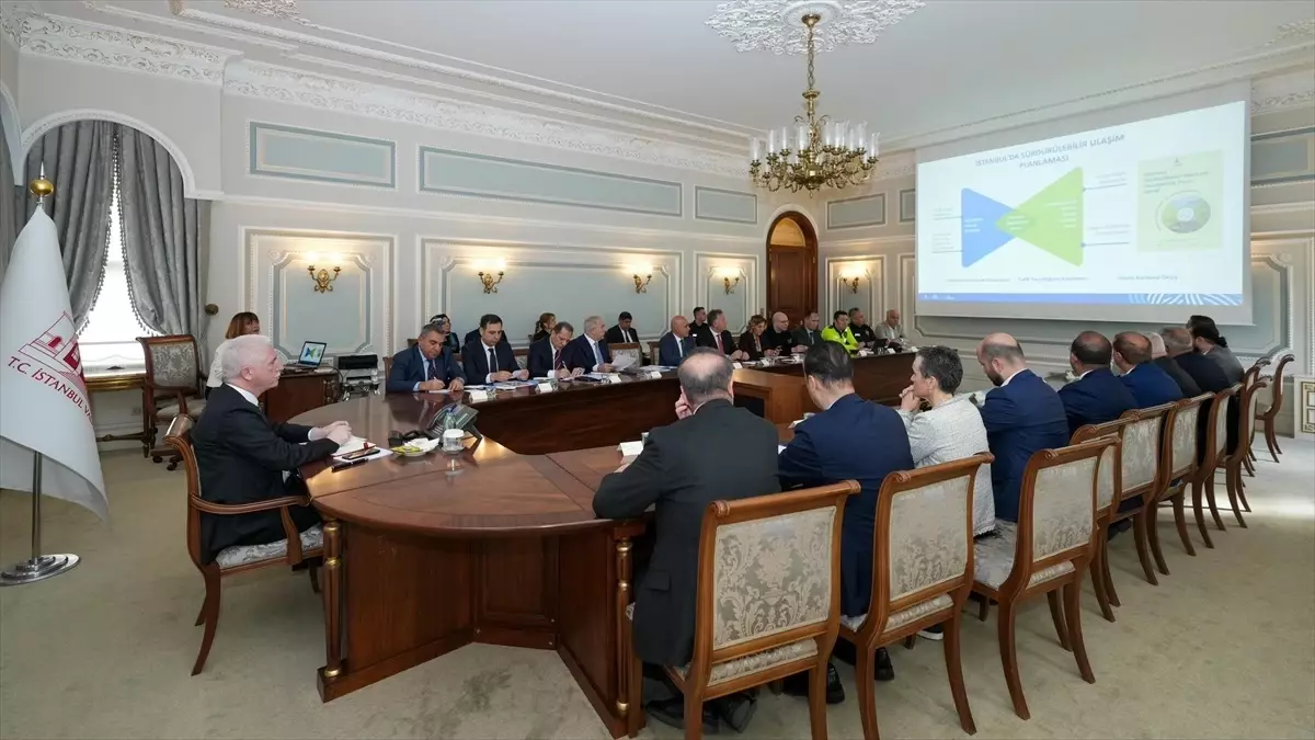 İstanbul'da Tarihi Yarımada Ulaşım Koordinasyon Toplantısı