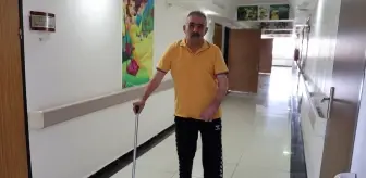 Felç Geçiren Metin Yıldız, Fizik Tedavi ile Yeniden Yürümeye Başladı