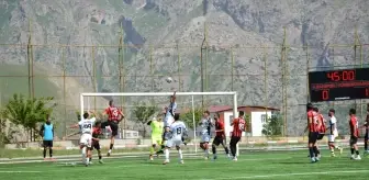 Hakkari Zap Spor, Yüksekova Belediyespor'u 2-1 Yenerek Müsabakayı Kazandı