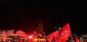 Galatasaray Şampiyonluğu Kutlandı