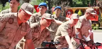 Gaziantep'te 33 Engelli Birey Askerlik Gururunu Yaşadı