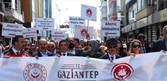 Gaziantep'te Aile Yılı kapsamında kortej yürüyüşü gerçekleştirildi
