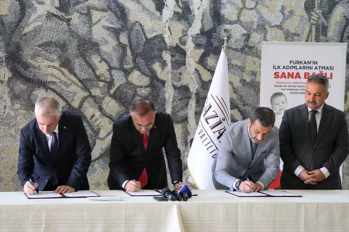 Gaziantep'te Kan Bağışı İçin Protokol İmzalandı