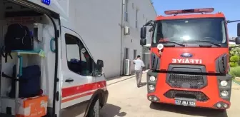 Gaziantep'te Pamuk Fabrikasında Yangın: 2 İşçi Hastaneye Kaldırıldı