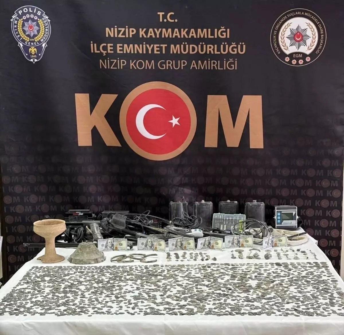 Gaziantep'te Tarihi Eser Kaçakçılığına Geçit Yok