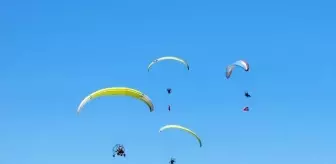 Giresun'da Paramotor Denize Düştü