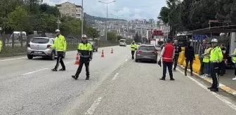 Giresun'da Engelliler Trafik Güvenliği İçin Broşür Dağıttı