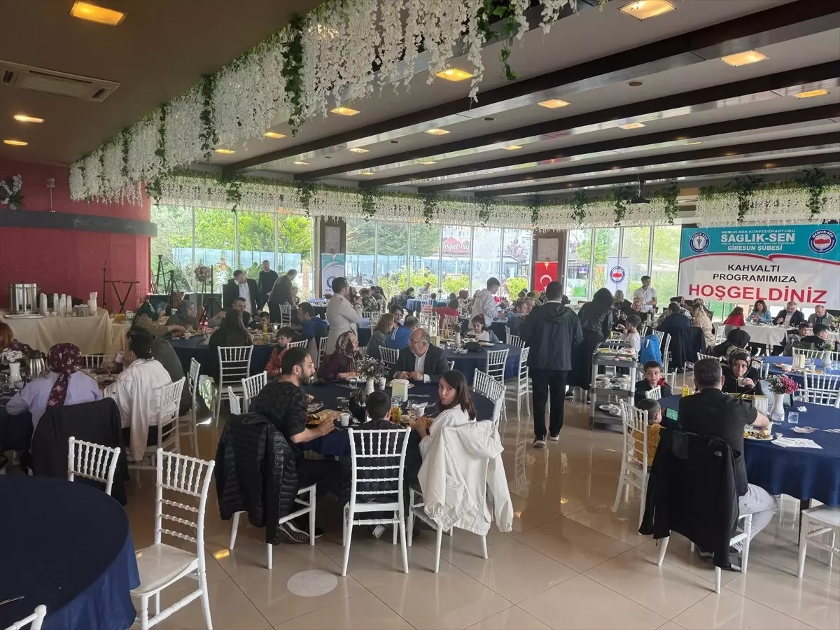 Giresun'da Sağlık Çalışanları İçin Kutlama Etkinliği