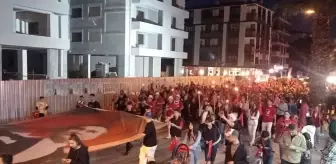 Gömeç'te Fener Alayı Coşkusu