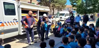 Amasya'da Öğrencilere Afet Farkındalık Eğitimi Verildi