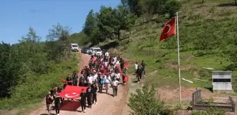 Güce'de Şabankale şehitleri için yürüyüş düzenlendi