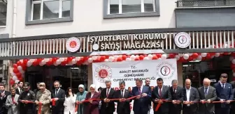 Gümüşhane'de Cezaevi Ürünleri Satış Mağazası Açıldı