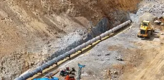 Kelkit Aşut Göleti Projesinde Çalışmalar Devam Ediyor