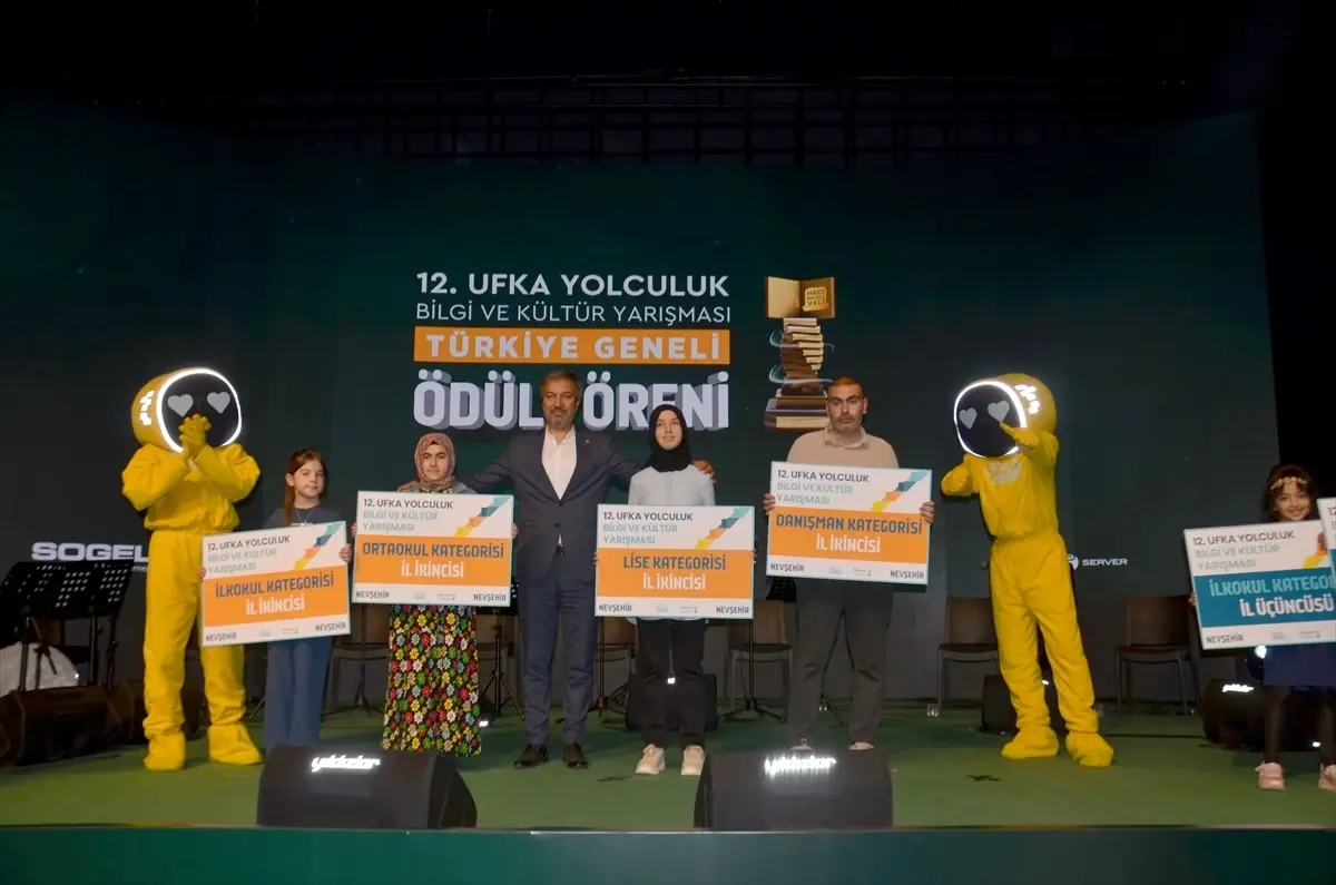 Hacıbektaş'ta Ufka Yolculuk Bilgi ve Kültür Yarışması Ödül Töreni Düzenlendi