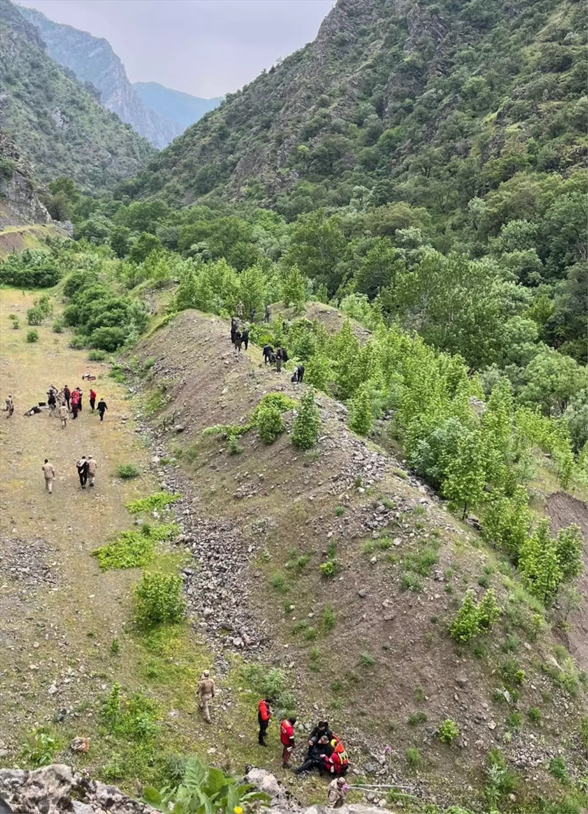 Hakkari'de Kaybolan Genç İçin Arama Çalışmaları Sürüyor