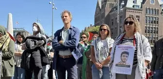 Amsterdam'da Filistin İçin Protesto Yürüyüşü Düzenlendi