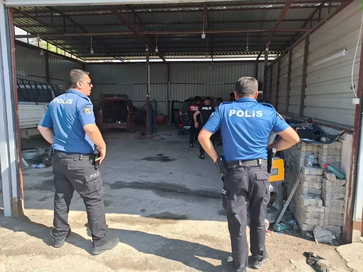 İskenderun'da Oto Yıkama ve Otoparklara Denetim