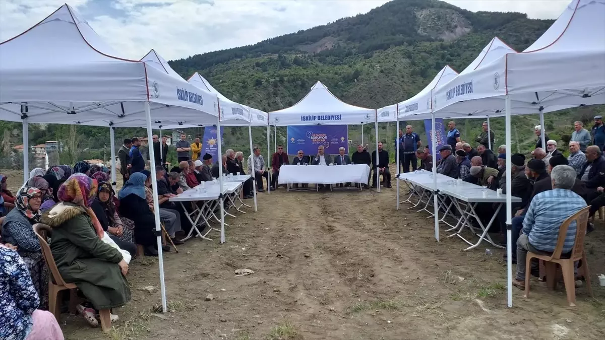 İskilip'te Başkan Çizikci, Vatandaşlarla Buluştu