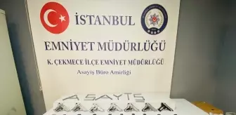 İstanbul'da Ruhsatsız Silah Operasyonu: Şüpheli Tutuklandı