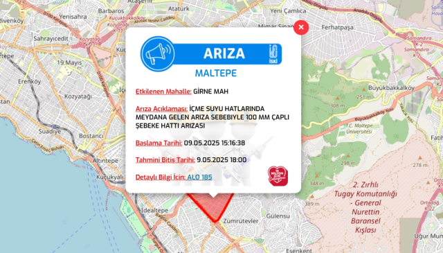 İstanbul MALTEPE su kesintisi! 9-10 Mayıs İSKİ Maltepe su kesintisi ne zaman bitecek, sular ne zaman gelecek?