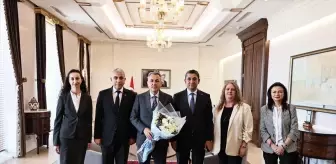 Vali Elban, Sosyal Güvenlik Haftası'nda SGK Heyetini Ağırladı