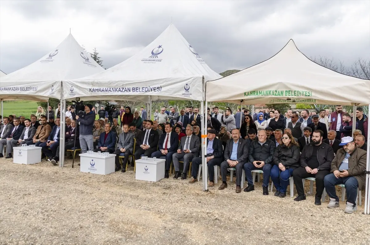 Örencik Göleti Kapalı Sulama Sistemi Hizmete Açıldı
