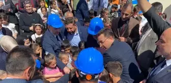 Kahramanmaraş'ta Yeni İlkokulun Temeli Atıldı