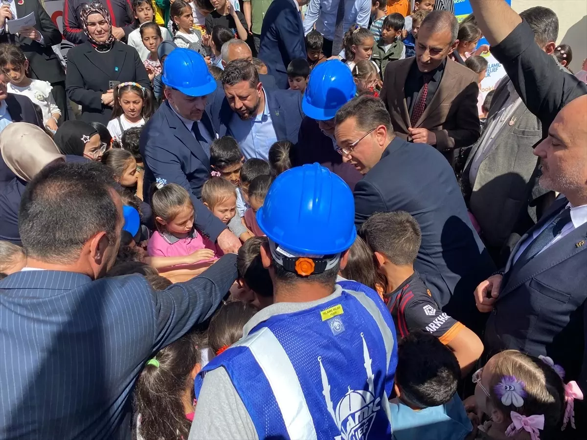 Kahramanmaraş'ta Yeni İlkokulun Temeli Atıldı