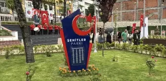 Karabük'te Şehitler Parkı açıldı