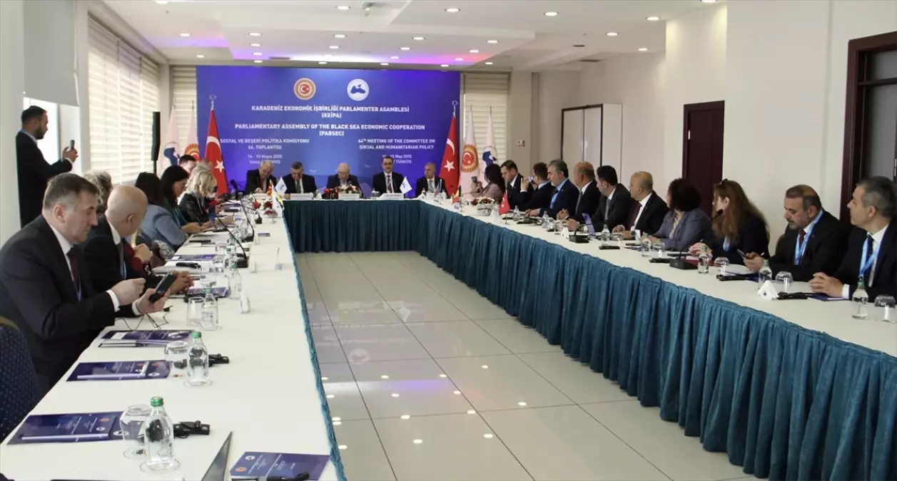 Karadeniz Ekonomik İşbirliği Parlamenter Asamblesi Toplantısı Sinop'ta yapıldı