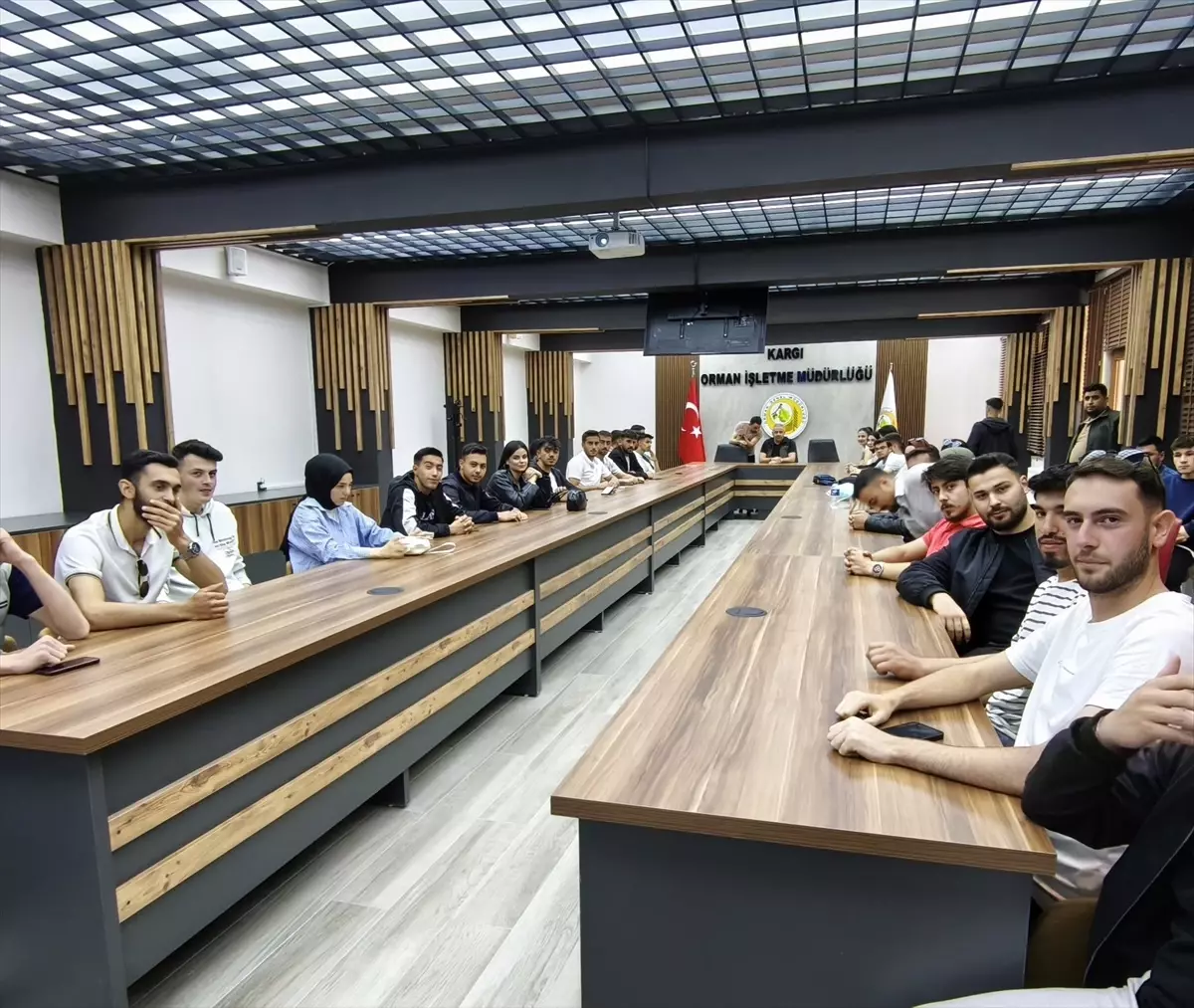Üniversite Öğrencileri Kargı Orman İşletme Müdürlüğü’nü Ziyaret Etti