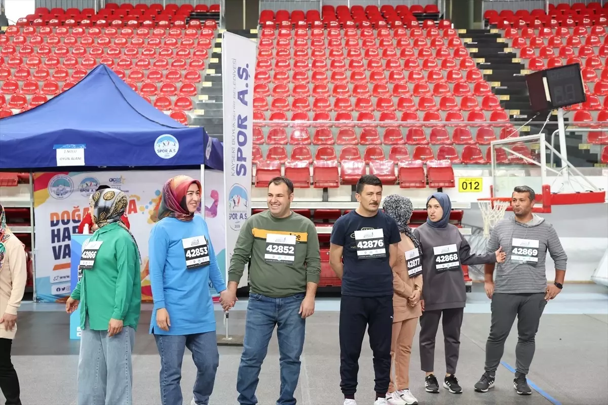 Kayseri'de 'Aileler Yarışıyor' Etkinliği Düzenlendi
