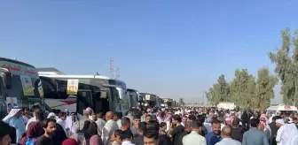 Kerkük'ten İlk Hac Kafilesi Kutsal Topraklara Uğurlandı