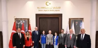 Kırklareli Valisi Uğur Turan, Başarılı Sporcuları Kabul Etti