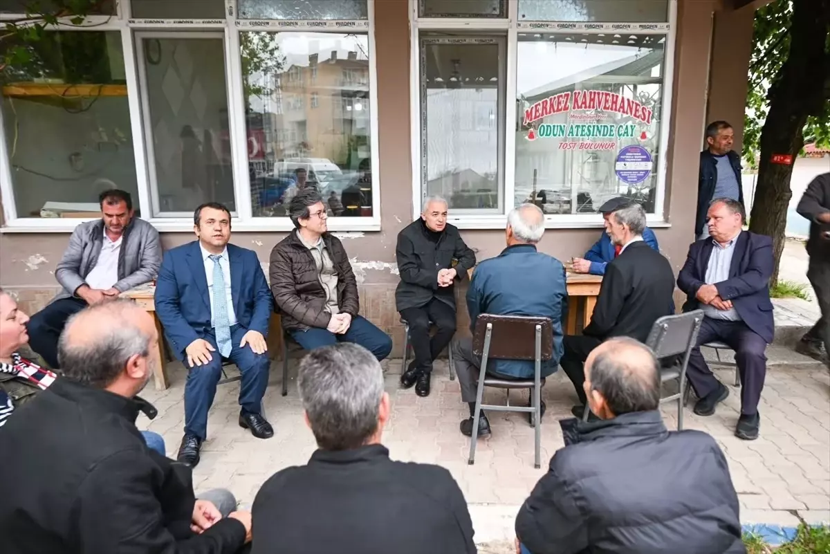 Kırklareli Valisi Uğur Turan Dereköy Köyünde Vatandaşlarla Buluştu