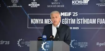 Konya Mesleki Eğitim İstihdam Fuarı MEİF'25 Açıldı
