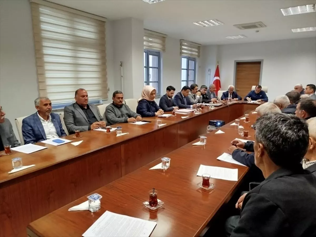 Korgun'da Muhtarlar Toplantısı Gerçekleşti