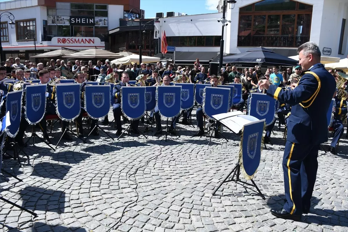 Hava Kuvvetleri Bandosu, Prizren'de 19 Mayıs Konseri Verdi