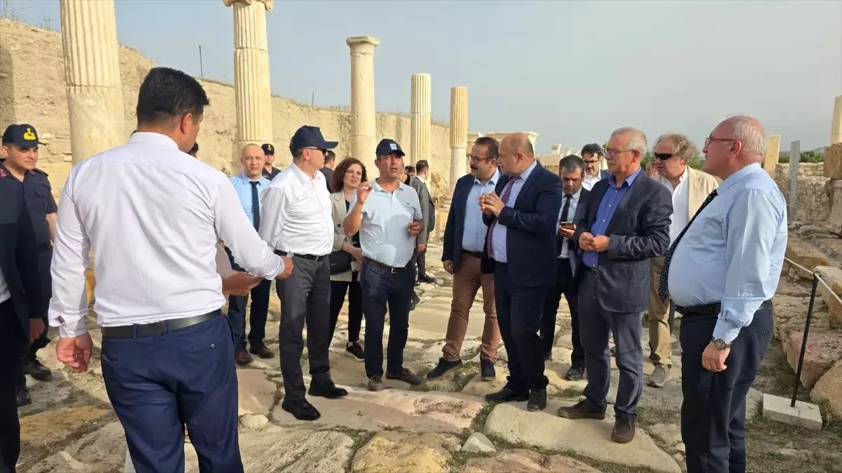Kültür ve Turizm Bakan Yardımcısı Yazgı, Antik Kentleri Ziyaret Etti