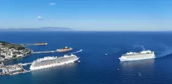 Kruvaziyer Turizmi Kuşadası'nda Şenlik Yaşatıyor