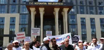 Kütahya'da İşten Çıkarılan İşçiler Protesto Edildi
