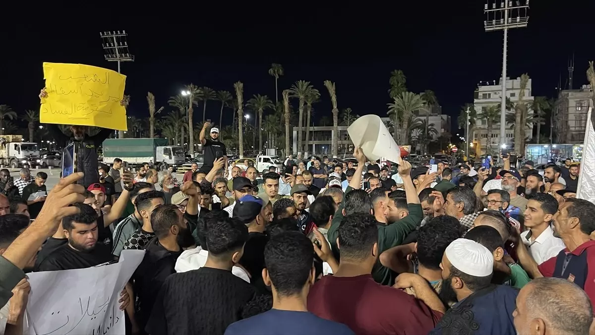 Libya'nın başkenti Trablus'taki gösterilere katılım azaldı