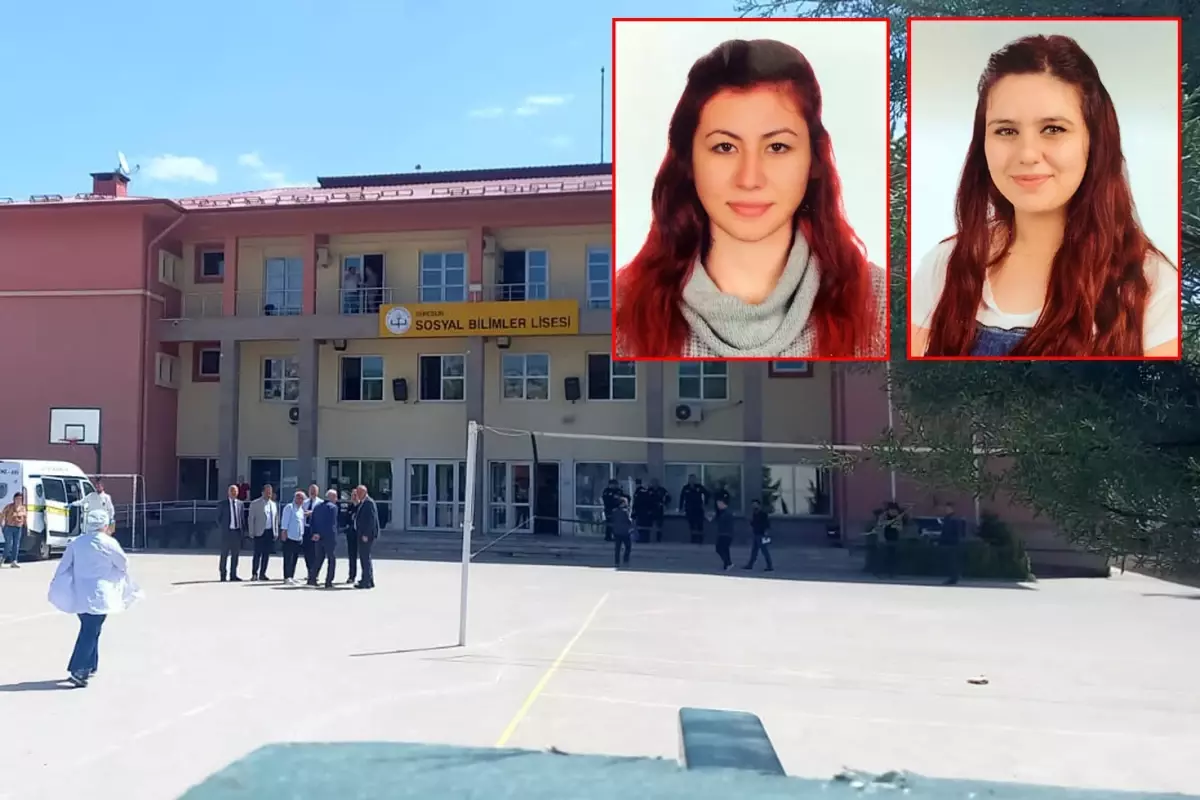 Lisede eski hükümlü güvenlik görevlisi, kız kardeşleri öldürdü