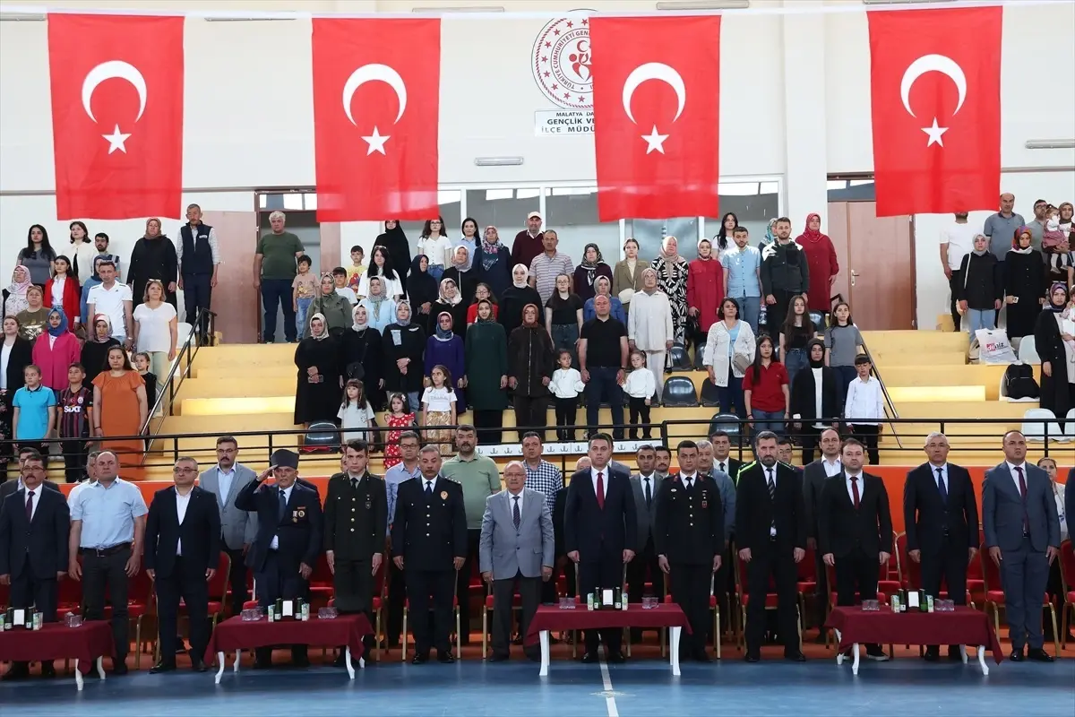 Malatya'da 19 Mayıs Bayramı Coşkuyla Kutlandı