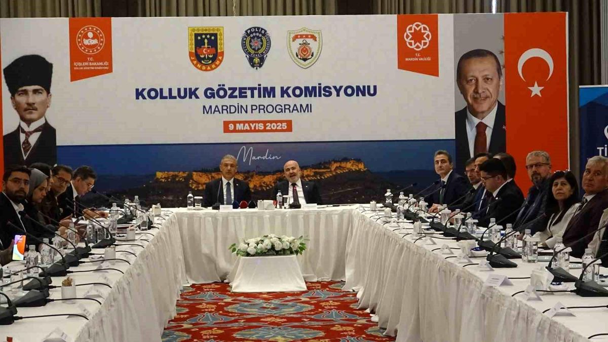 Mardin'de Kolluk Gözetim Komisyonu Toplantısı düzenlendi