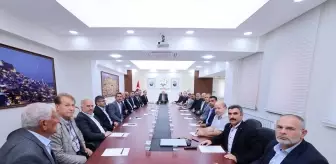 Mardin Valisi Muhtarlarla Toplantı Yaptı